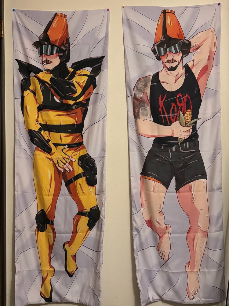 Image of **PRE-ORDER** Doctor Sung TWRP Dakimakura Pillow Case