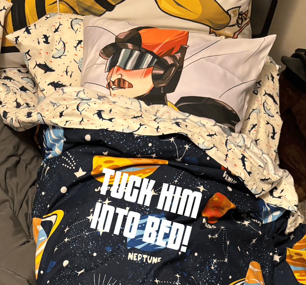 Image of **PRE-ORDER** Doctor Sung TWRP Dakimakura Pillow Case