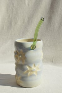 Image 1 of The SoulShine Co. Wavy Straw Cup - Winter Sky