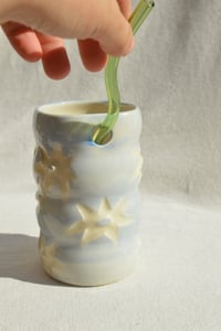 Image 2 of The SoulShine Co. Wavy Straw Cup - Winter Sky