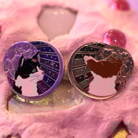 Image 3 of Laika the Cosmonaut Dog Enamel Pin