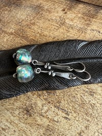 Image 4 of Basha bead earrings 