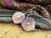 Image 3 of In Lilac . Organic porcelain earrings