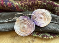 Image 4 of In Lilac . Organic porcelain earrings