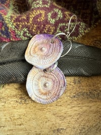 Image 9 of In Lilac . Organic porcelain earrings
