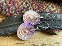 Image 10 of In Lilac . Organic porcelain earrings