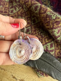 Image 11 of In Lilac . Organic porcelain earrings