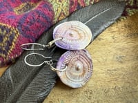 Image 14 of In Lilac . Organic porcelain earrings
