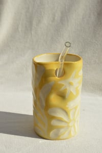 Image 11 of The SoulShine Co. Grip Straw Cup - Melted Butter