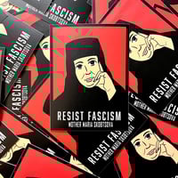 Mother Maria of Paris - Resist Fascism Sticker (Matte)