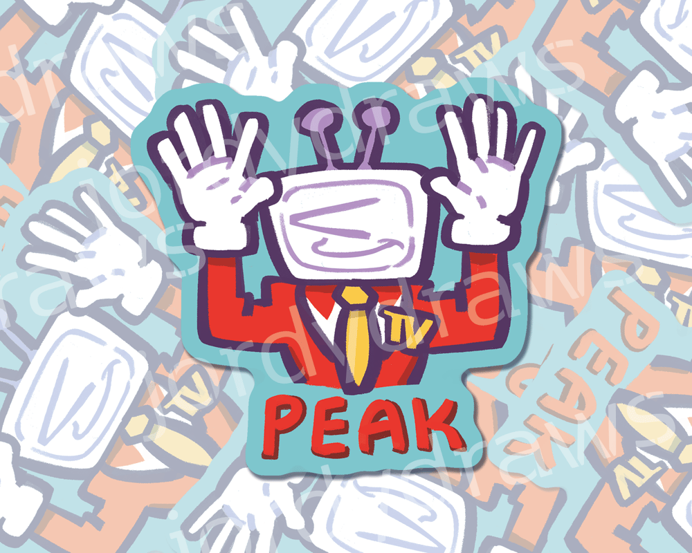 Image of Peak Tenna Sticker