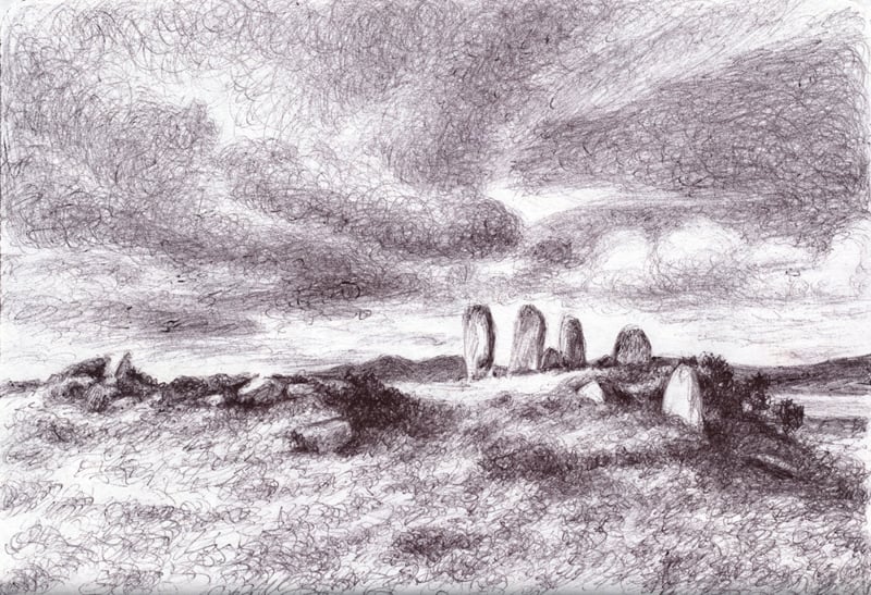 Image of Cill Rialaig Sketchbook - Page 15 top