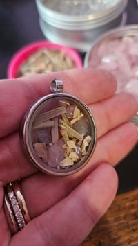 Image 2 of Protection Amulet Necklace – Aura Shielding Pendant