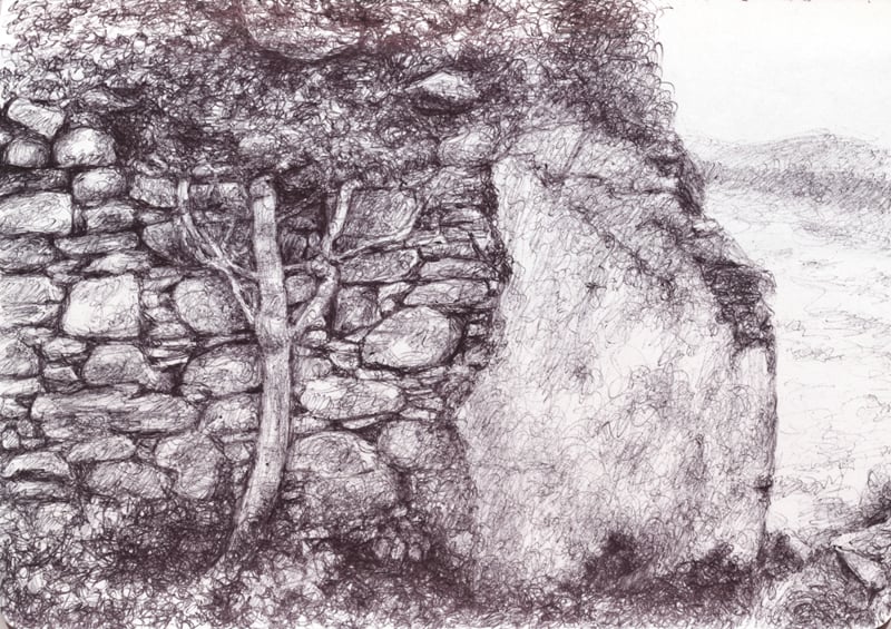 Image of Cill Rialaig Sketchbook - Page 14 Below