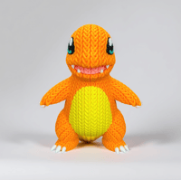 Image 1 of Charmander "Knitted" Figure
