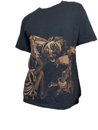 Lumad Student in Evacuation Bleach Portrait T-Shirt (X-Large)