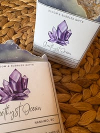 Image 3 of Amethyst Ocean cold process soap 