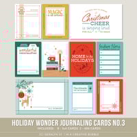  Holiday Wonder Journaling Cards No.3 (Digital)