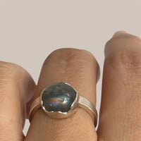 Image 1 of no rain no rainbow ring