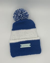 Rogers Elementary Knit Hat with Pom Pom