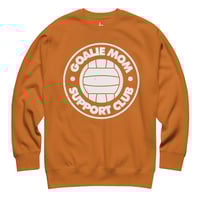 Image 17 of Goalie Mom Support Club Front Logo Crewneck (Dark Colors)