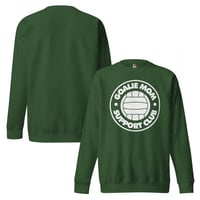 Image 14 of Goalie Mom Support Club Front Logo Crewneck (Dark Colors)