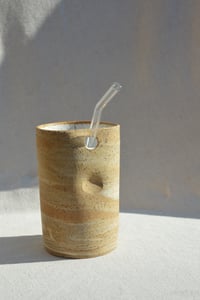 Image 1 of Thumb Grip Straw Cups