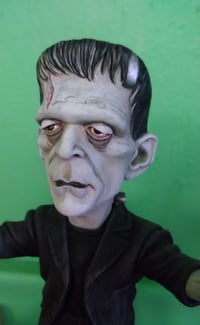 Image 2 of Mini-Frankie Monster - Painted & ready to display!