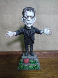 Image 1 of Mini-Frankie Monster - Painted & ready to display!