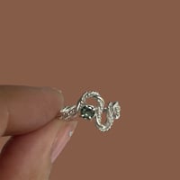 Image 1 of green wave ring