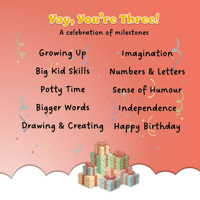 Image 2 of Yay, You're Three!<br>A Story for Little Kids</br>