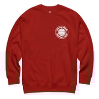 Image 6 of Goalie Mom Supprt Club Pocket Logo Crewneck (Dark Colors)