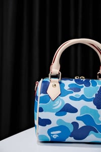 Image 3 of blue camo mini bag