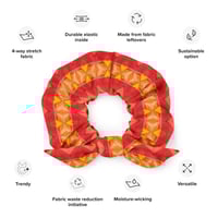 Image 6 of Orange Canna Lily Hair Scrunchie