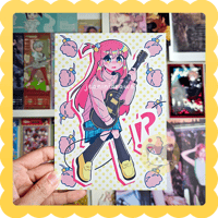 bocchi art print ✨ 5x7 art print