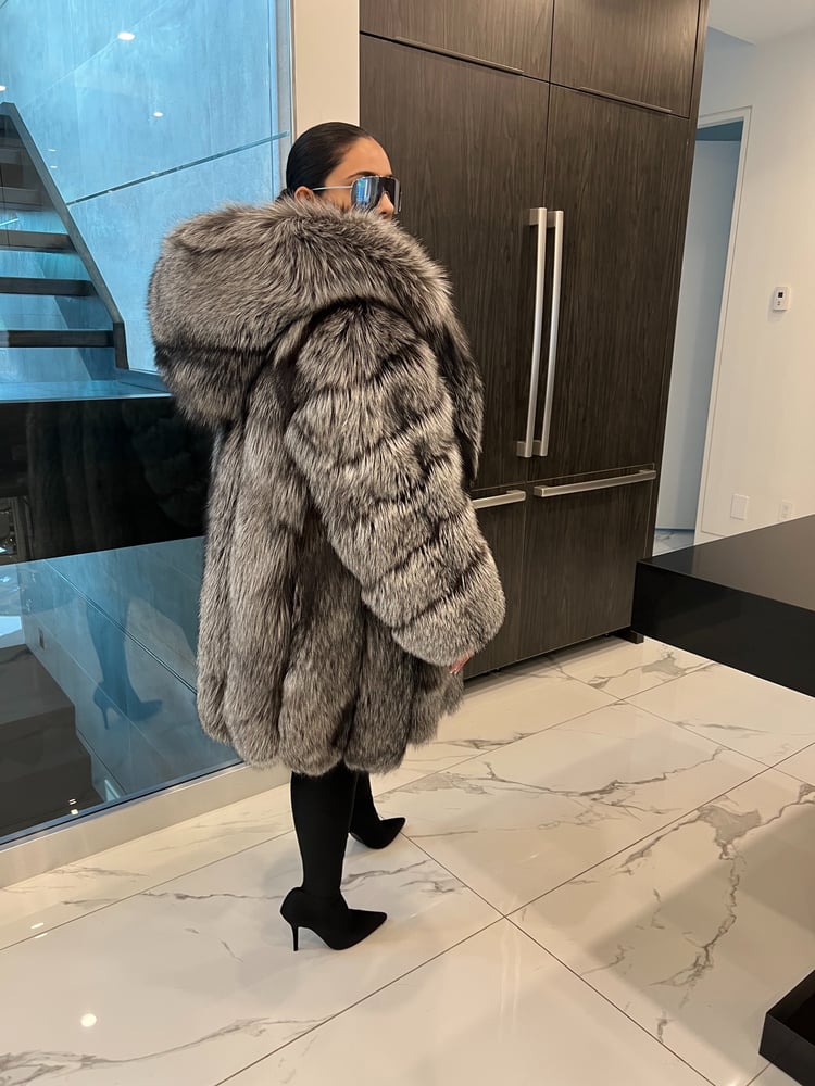 Image of Leona Fox Fur Coat