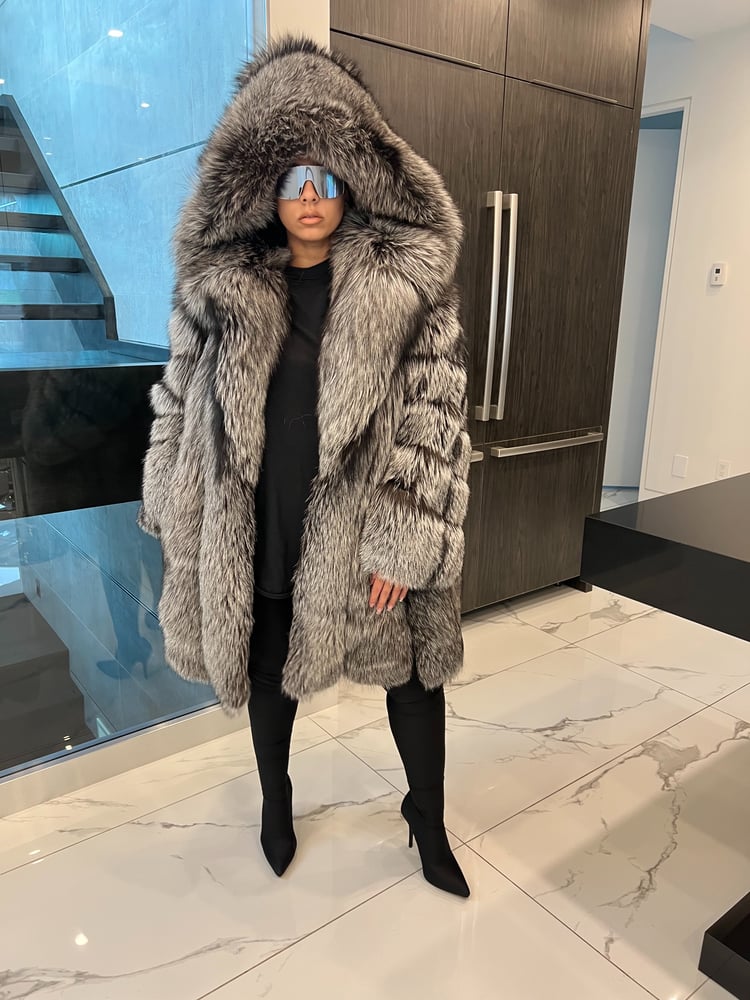 Image of Leona Fox Fur Coat