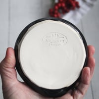 Image 5 of Custom order for Jenny - Two Medium Spoon Rests in Black Satin Glaze