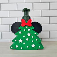 Minnie Christmas Tree Soap Holder
