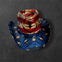 Image 1 of Patriotic Cowboy Hat