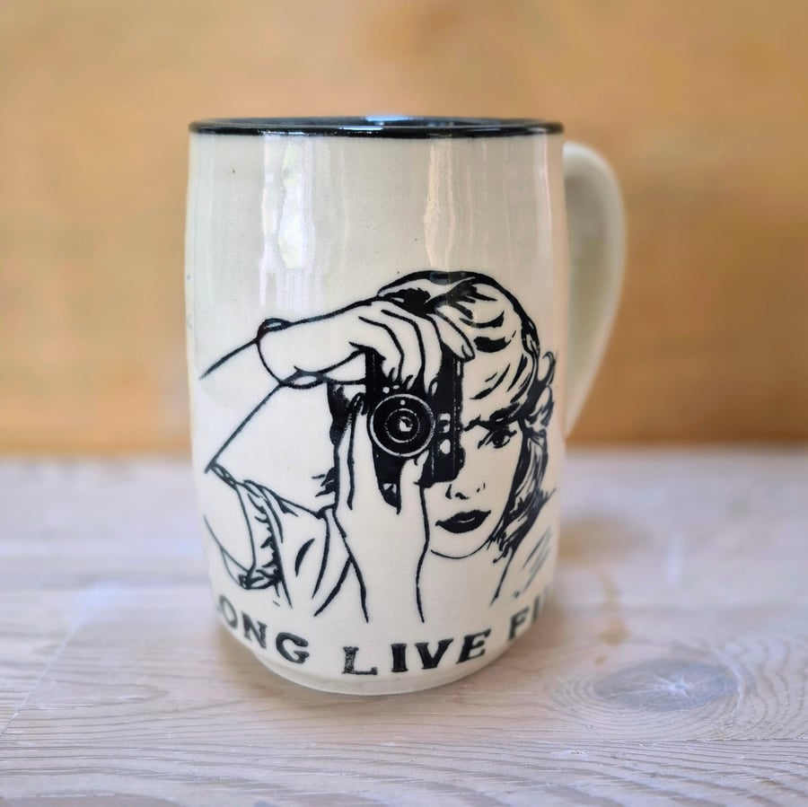 Image of Long Live Film - Mug by Bunny Safari