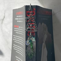 Image 6 of “Green-Eyed Arrow” Edition Fae-Court Romantasy Handmade Bookmark