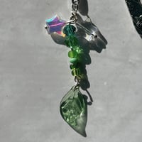 Image 3 of “Green-Eyed Arrow” Edition Fae-Court Romantasy Handmade Bookmark