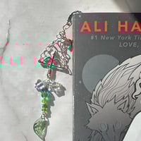 Image 1 of “Green-Eyed Arrow” Edition Fae-Court Romantasy Handmade Bookmark