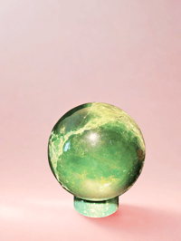 Image 1 of Moss Agate Sphere