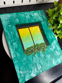 Image 4 of Waiting by the Window Art Canvas
