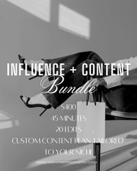 Influence + Content Bundle 