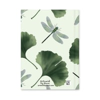 Image 4 of Artwork by Dave: The Ginkgo Firefly Hardcover Journal Matte Finish