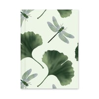 Image 5 of Artwork by Dave: The Ginkgo Firefly Hardcover Journal Matte Finish