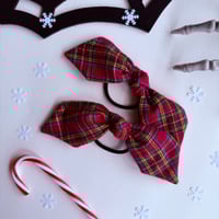 Tartan Flannel Hair Tie